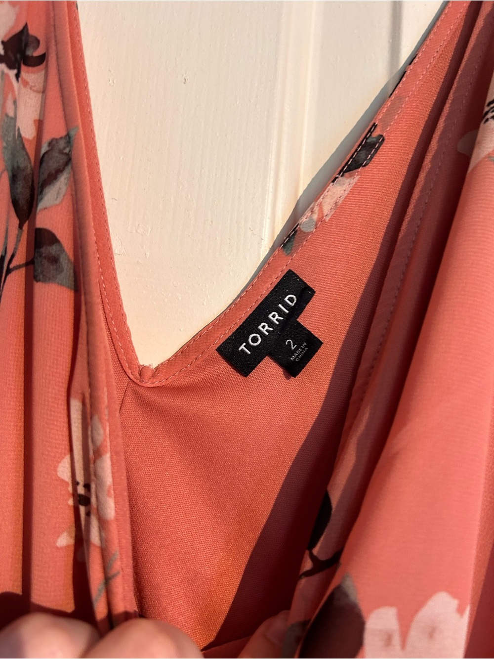 torrid mini wrap dress 🌺 - Picture 7 of 8